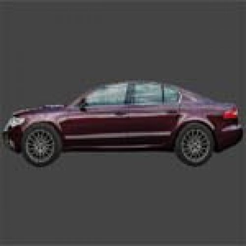 skoda superb red