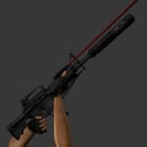 M4A1 with lasersight