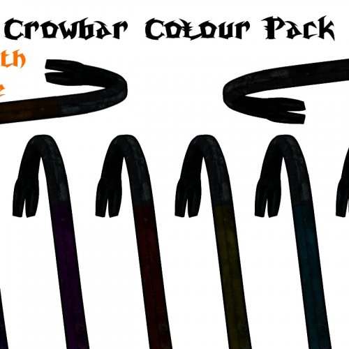 Realistic Crowbar (colour pack)