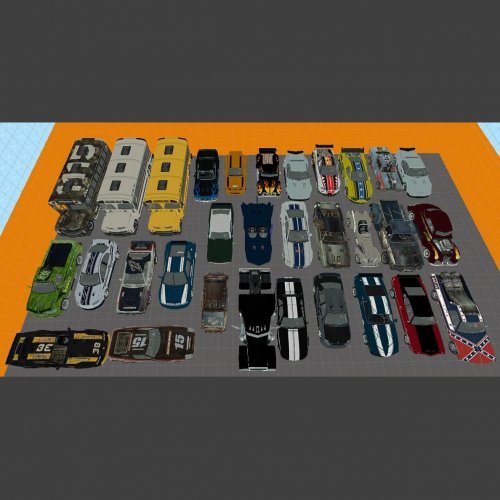 Машины из Flatout 2