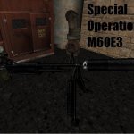 M60E3 Special Operations