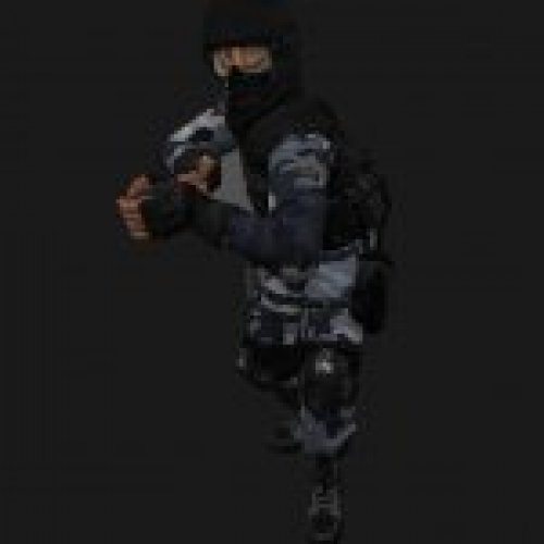 Russian Spetsnaz Blue Camo