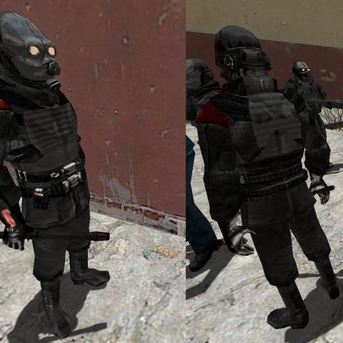 Armored Helghast Combine + ref Maps