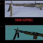 camo m60 gpmg