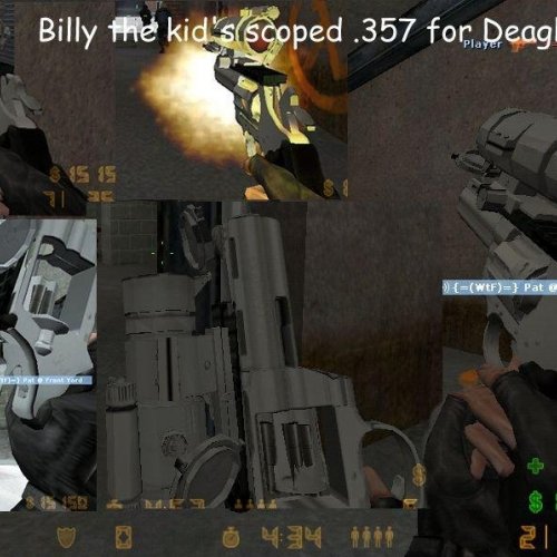 Scoped .357 Deagle