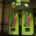 Mountain Dew Vending machine