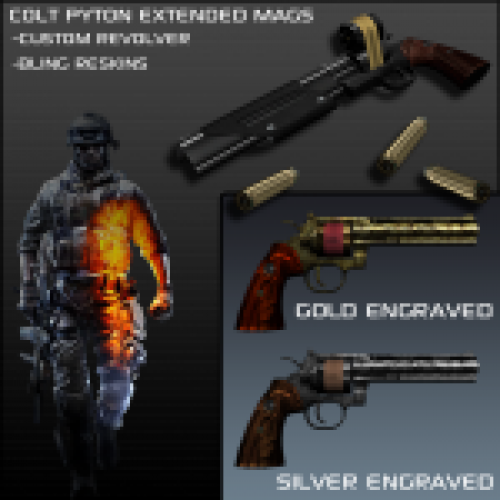 Colt Python extended mags