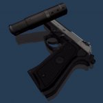 Beretta M9 Silenced