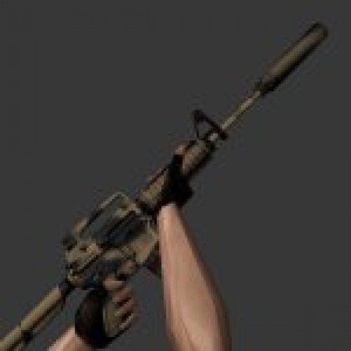 M4A1 Desert Camo