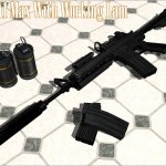 M4A1 Max With Working Lam