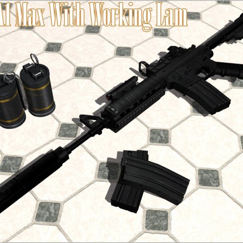 M4A1 Max With Working Lam