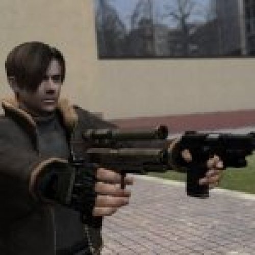 RE4 Leon Ragdoll