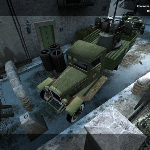 Soviet_ZIS-5_rep.Armygreen,Halftrack+(LOD)