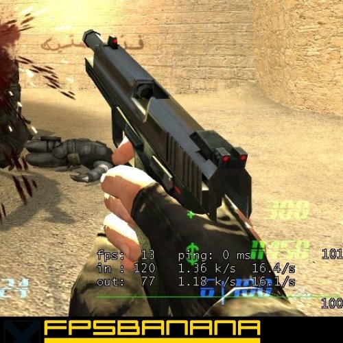 UsP Black-red reskin