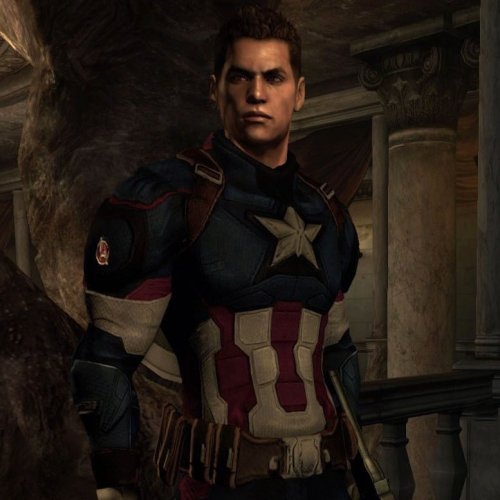 Piers like Captain America (MCU)