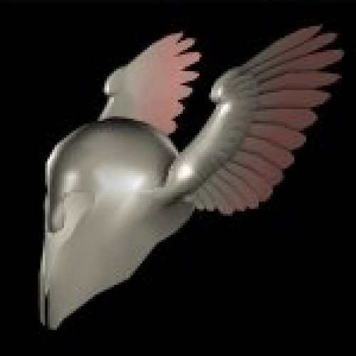 Heavy Winged Helm