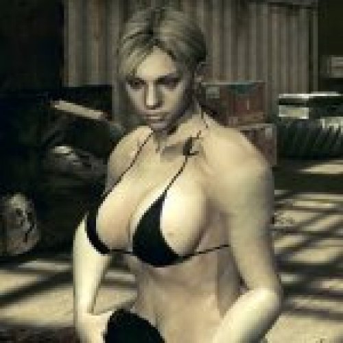 Jill in Black Bikini