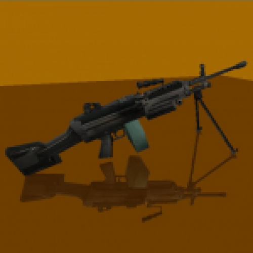 CoD MW2 M249
