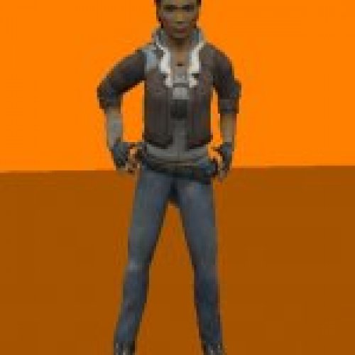 Alyx Vance HL2 for mod Azure Ship