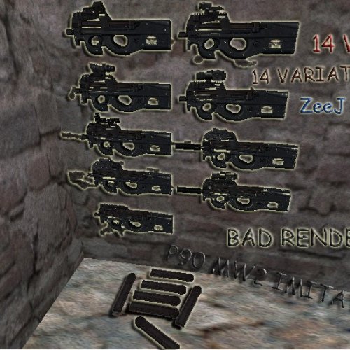 P90 MW2 imitation