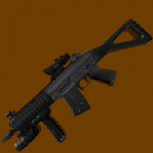Sig 552 Tactical with ACOG