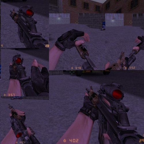 Black Hawk Down M4A1 (w aimpoint w o strap)