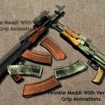 twinkie maddi on vertical grip anims