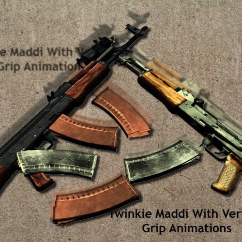 twinkie maddi on vertical grip anims