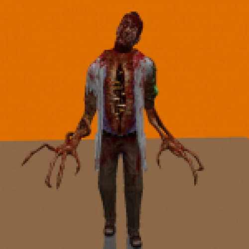 No crabbed zombie