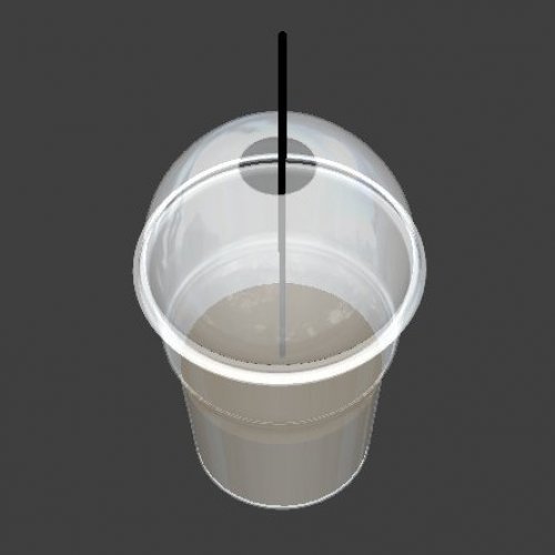 plastic coffee cup