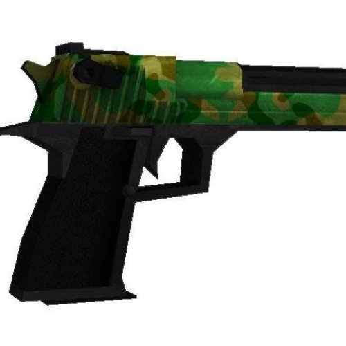 Two-tone Jungle Camo Deagle
