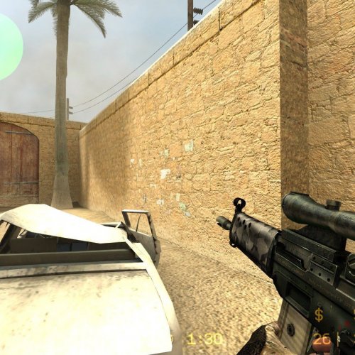 Sg552 With Camo Taped Handle