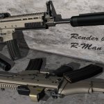 FN SCAR-L W EOTech Holosight
