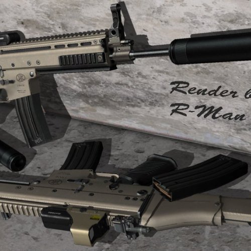 FN SCAR-L W EOTech Holosight