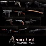 RE4 Weapons Pack