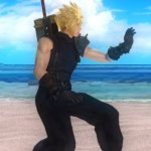 Eliot as Cloud FF7