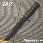 KA-BAR (Nemesis50 s anims)