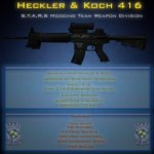 HK 416 (M4) + New moves + Sounds