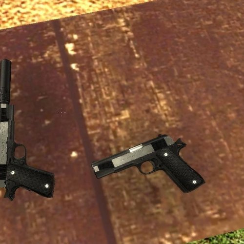 MGS3 M1911A1 FIXED