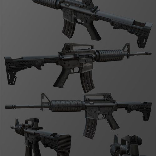 Hi-Polygon_M4A1_2010