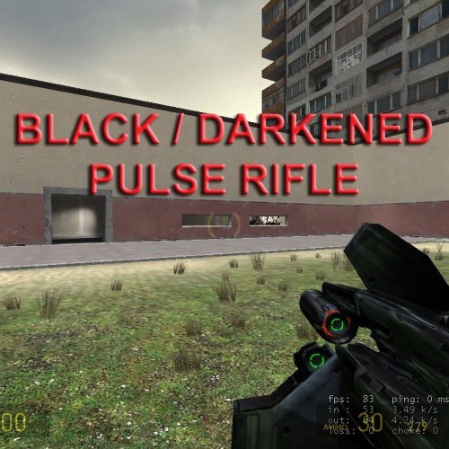 Black(Darkened) Pulse Rifle