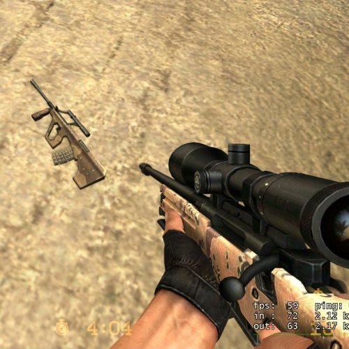 Six-colour desert steyr aug