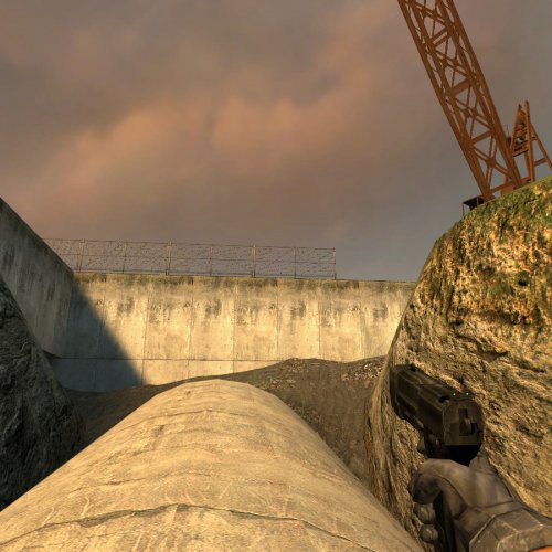 HL2 Pistol Black Detailed