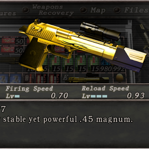 A>> Desert Eagle Gold [Killer 7]