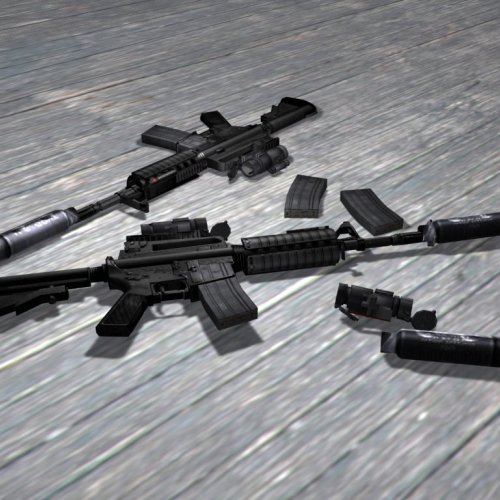 Evil M4a1 With Acog, LAM