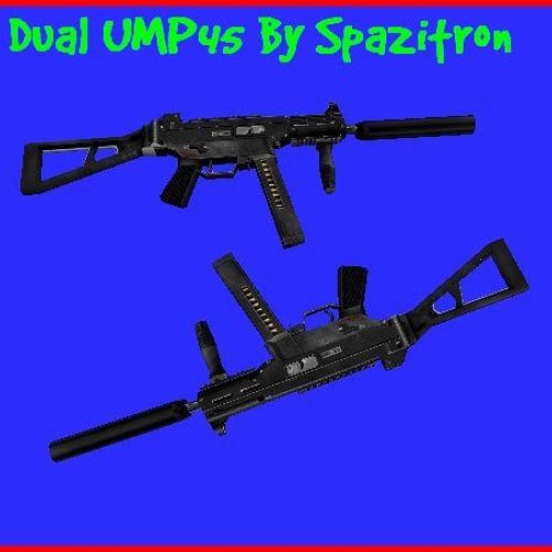 Dual UMP45 Silencer
