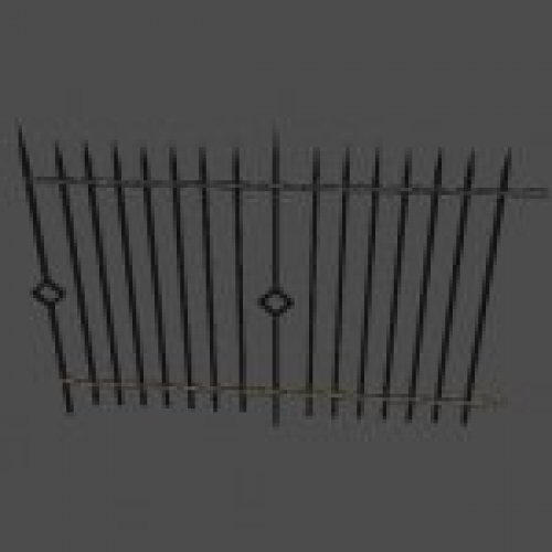 RailingSpiked