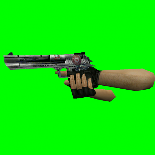 Оригинальный Desert Eagle со стикерами