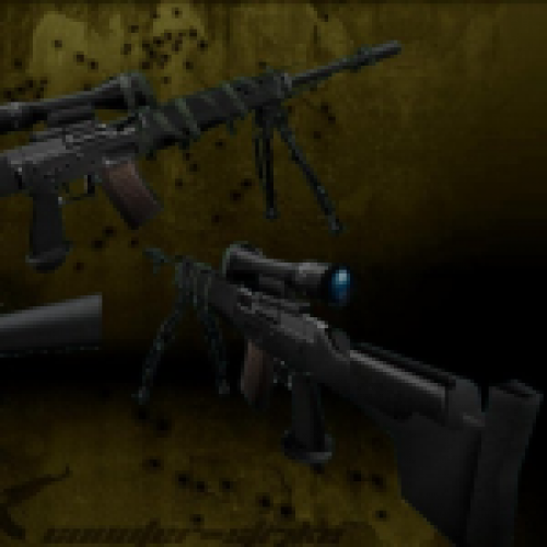 Masked SIG 550 Silenced