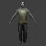 Zombie man